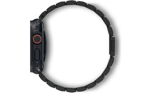 Bracelet Titane pour Apple Watch Ultra - Decoded Traction Band - Titane Noir