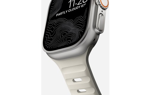 Bracelet Sport pour Apple Watch 46 mm - Nomad Sport Band - Stone