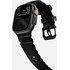 Bracelet Sport pour Apple Watch 46 mm - Nomad Rocky Point Noir - Titane Noir