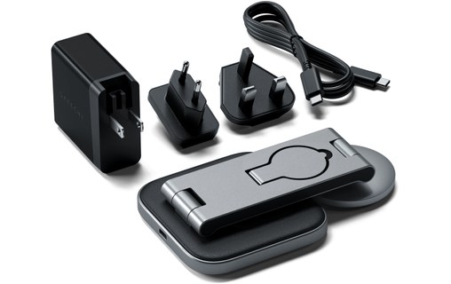 Chargeur MagSafe pour iPhone USB-C 15 W - Satechi 3-en-1 Pliable