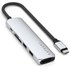 Station d'accueil - Satechi 6-en-1 Slim Adapter - Argent