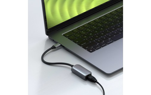 Adaptateur Satechi - USB-C vers Ethernet 2,5 Gigabit - ST-AE25M