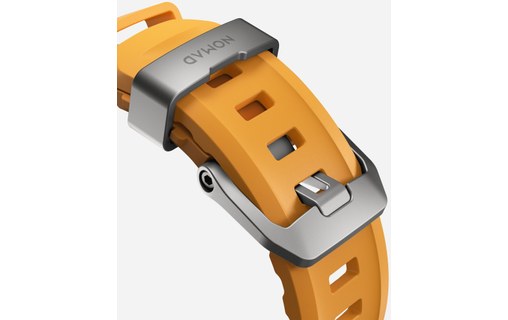 Bracelet Sport pour Apple Watch 46 mm - Nomad Rocky Point Sol - Titane Naturel