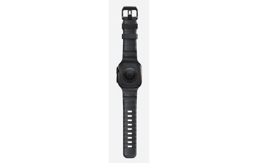 Bracelet Sport pour Apple Watch 46 mm - Nomad Rocky Point Storm - Titane Noir
