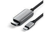 Câble USB-C vers HDMI - Satechi - 8K - 1,95 m - Argent