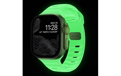 Bracelet Sport pour Apple Watch 46 mm - Nomad Sport Band - Glow 2.0