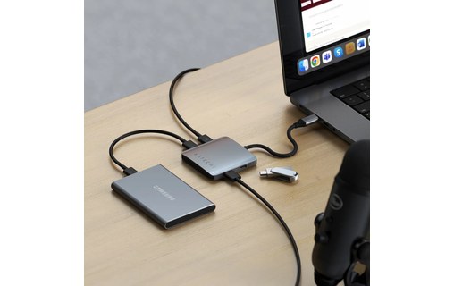 Hub Satechi 4 Ports USB-C avec Power Delivery