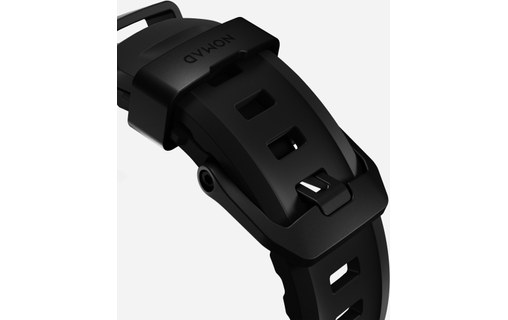 Bracelet Sport pour Apple Watch 46 mm - Nomad Rocky Point Noir - Titane Noir