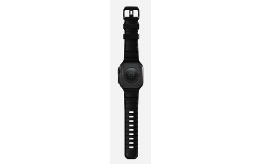 Bracelet Sport pour Apple Watch 46 mm - Nomad Rocky Point Noir - Titane Noir