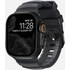Bracelet Sport pour Apple Watch 46 mm - Nomad Rocky Point Storm - Titane Noir
