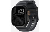 Bracelet Sport pour Apple Watch 46 mm - Nomad Rocky Point Storm - Titane Noir