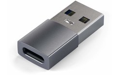 Satechi ST-TAUCM changeur de genre de câble USB-A USB-C Gris
