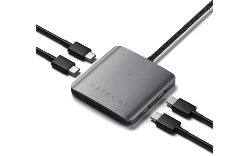 Hub Satechi 4 Ports USB-C avec Power Delivery