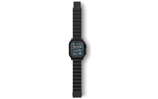 Bracelet Titane pour Apple Watch Ultra - Decoded Traction Band - Titane Noir