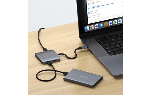 Hub Satechi 4 Ports USB-C avec Power Delivery
