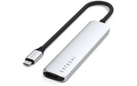 Station d'accueil - Satechi 6-en-1 Slim Adapter - Argent