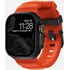 Bracelet Sport pour Apple Watch 46 mm - Nomad Rocky Point Magma - Titane Noir