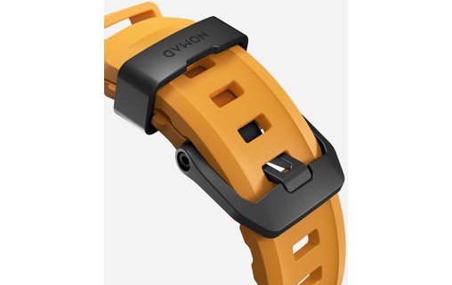 Bracelet Sport pour Apple Watch 46 mm - Nomad Rocky Point Sol - Titane Noir