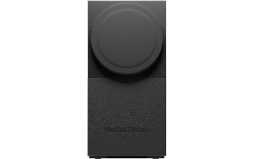 Chargeur MagSafe pour iPhone - Native Union Rise 2-en-1 - Noir