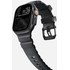Bracelet Sport pour Apple Watch 46 mm - Nomad Rocky Point Storm - Titane Noir