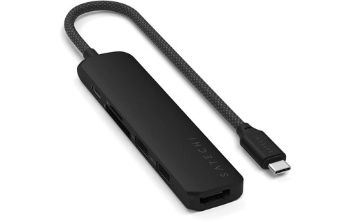Station d'accueil - Satechi 6-en-1 Slim Adapter - Noir