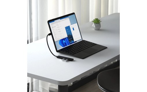 Dock USB-C 4 ports - Satechi 4-in-1 Adapter - Noir - HDMI 4K + USB