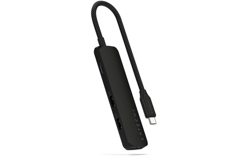 Dock USB-C 4 ports - Satechi 4-in-1 Adapter - Noir - HDMI 4K + USB