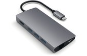 Dock USB-C Satechi Multi-Port USB-C 4K avec ethernet - Gris sidéral