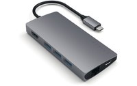 Dock USB-C Satechi Multi-Port USB-C 4K avec ethernet - Gris sidéral