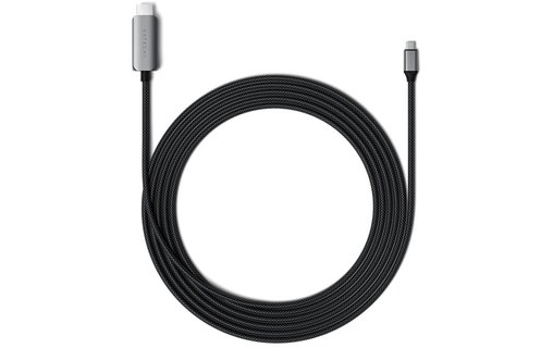 Câble USB-C vers HDMI - Satechi - 8K - 1,95 m - Argent