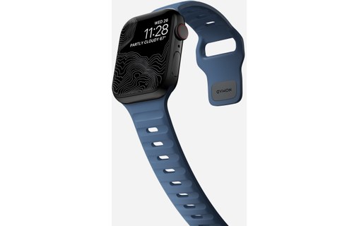 Bracelet Sport pour Apple Watch 42 mm - Nomad Sport Band - Naval Blue