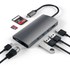 Dock USB-C Satechi Multi-Port USB-C 4K avec ethernet - Gris sidéral
