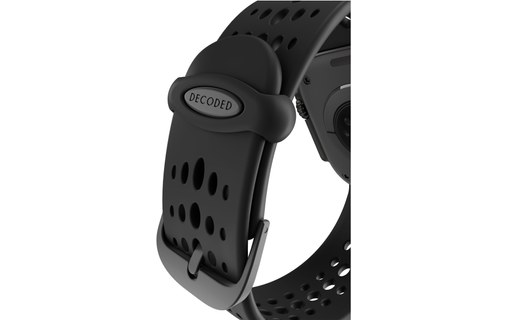 Bracelet Sport pour Apple Watch 46 mm - Decoded Ares O Watch Band - Noir