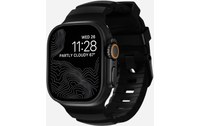 Bracelet Sport pour Apple Watch 46 mm - Nomad Rocky Point Noir - Titane Noir