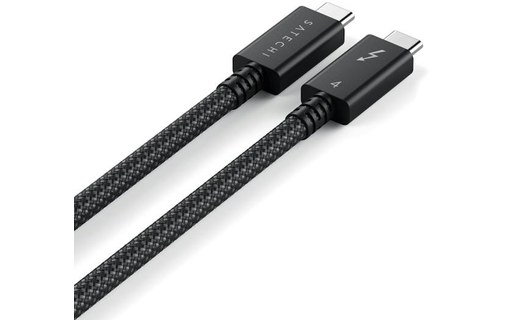 Câble Thunderbolt 4 Satechi Pro Cable - 40 Gbit/s 240 W - 1 m - Noir