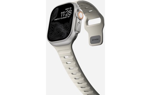 Bracelet Sport pour Apple Watch 46 mm - Nomad Sport Band - Stone