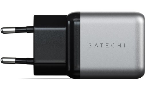 Satechi ST-UC30WCM-EU chargeur d'appareils mobiles Universel Noir, Argent Secteu