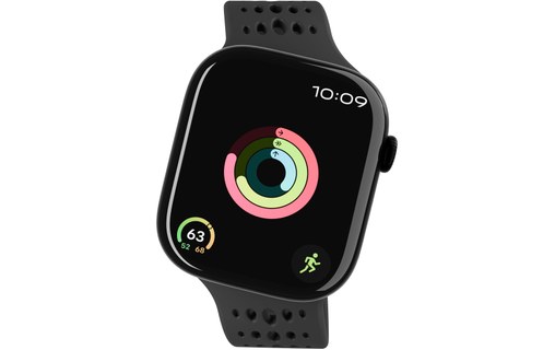 Bracelet Sport pour Apple Watch 42 mm - Decoded Ares O Watch Band - Noir