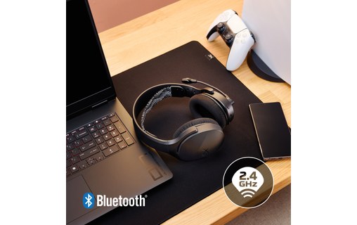 Casque gaming sans fil HyperX Cloud Jet, Noir - Bluetooth