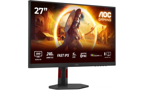 Écran Gaming 27" AOC G4 Q27G4ZR - 260 Hz