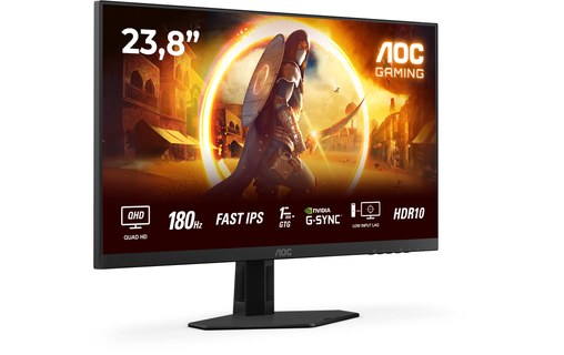 Écran Gaming 23,8" AOC G4 Q24G4RE - 180 Hz