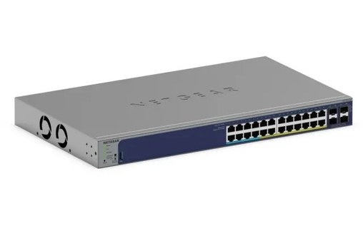 Switch Ethernet Netgear GS728TXUP 24 ports - Manageable, PoE