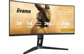 Écran Gaming Incurvé 34" iiyama G-MASTER GCB3486WQSCP-B1 - 240 Hz USB-C