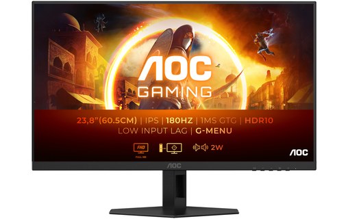 Écran Gaming 23,8" AOC 24G4XE - 180 Hz