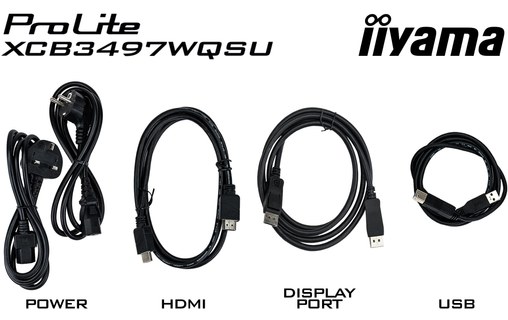 Écran Incurvé 34" iiyama ProLite XCB3494WQSU-B1 - 120 Hz