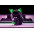 Casque gaming sans fil Razer Kraken Kitty V2, Noir - Bluetooth