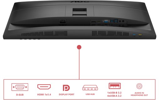 Écran 27" AOC 27E4U - 120 Hz