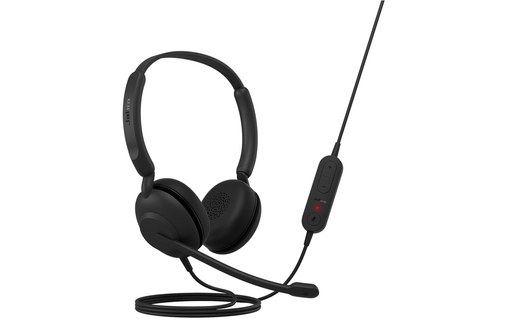 Micro-casque Jabra Evolve 10, Noir - USB