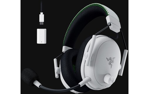 Casque gaming sans fil Razer BlackShark V3 Pro pour Xbox, Blanc - Bluetooth