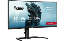 Écran Gaming Incurvé 34" iiyama G-MASTER GCB3484WQSU-B1 - 180 Hz USB-C